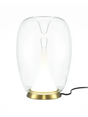 Akce Stolní lampa Maytoni LED Splash, čirá, výška 27,2 cm, sklo