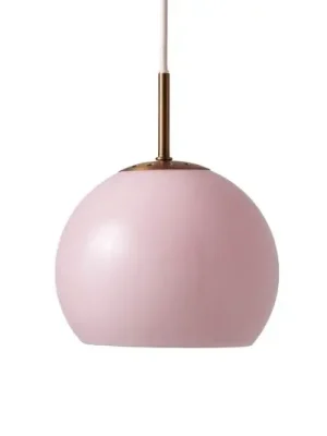 FRANDSEN Kulové závěsné svítidlo, opál rosé, Ø 18 cm, sklo Poslední Šance
