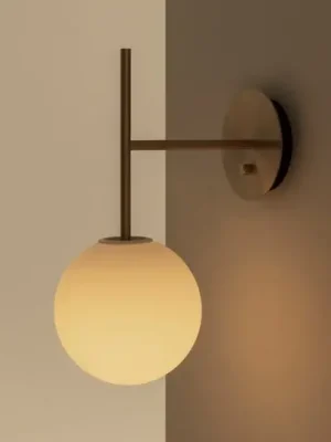 Nejprodávanější Nástěnné světlo Audo TR Bulb Suspended mosazná barva, sklo, stmívatelné