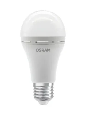Jen Po Omezenou Doba OSRAM LED žárovka E27 8W matná 2700K dobíjecí bateriové nouzové světlo
