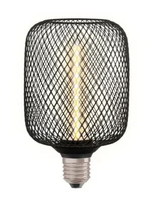 OSRAM Decor LED slámové vlákno čtvercové E27 3,5W černé 1800K Akční Nabídka