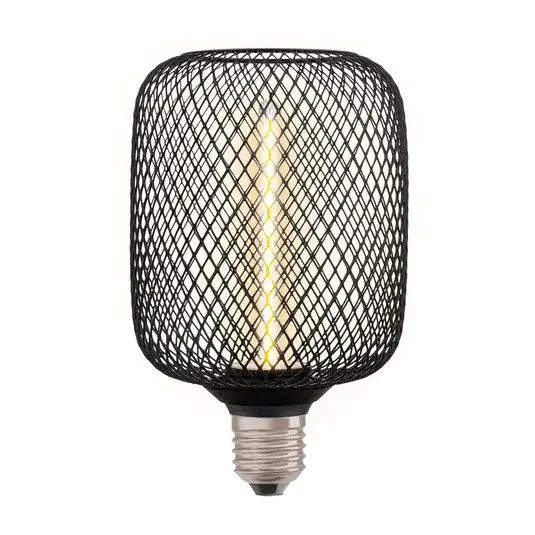 OSRAM Decor LED slámové vlákno čtvercové E27 3,5W černé 1800K Akční Nabídka