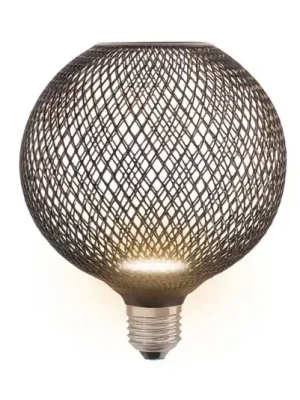 OSRAM Decor LED Flat Globe E27 3,5W černá 2 700K kovová Tovární Cena