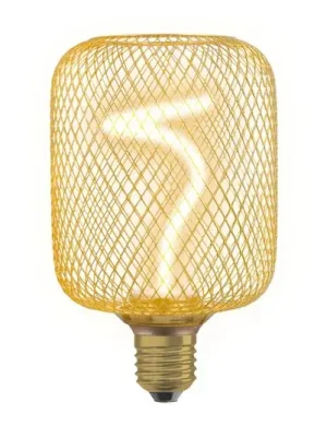 OSRAM Decor LED Spiral Filament Square E27 3,5W zlatá 1 800K Hit Sezóny
