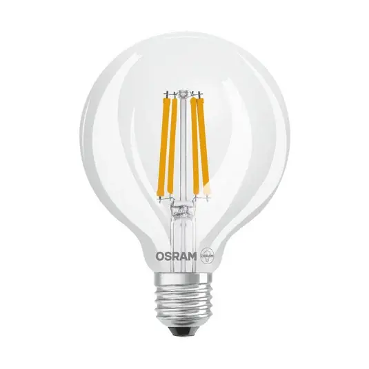 Finální Výprodej OSRAM LED žárovka Globe G95 E27 3,8W Filament 2 700K