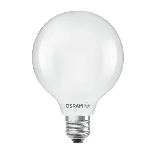 OSRAM LED žárovka Globe G95 E27 5W matná 2 700K Levný