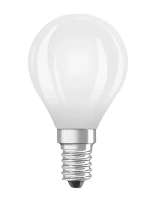 OSRAM LED žárovka kapka matná E14 2,2W 4000K 470lm Značkový