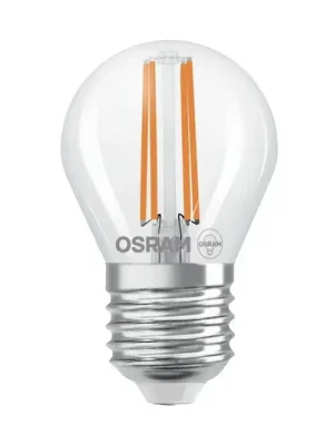 OSRAM LED žárovka s kapkovitým vláknem E27 2,2W 2700K 470lm Značkový