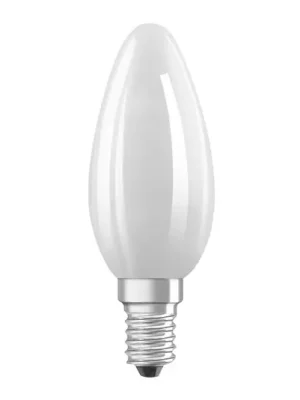 OSRAM LED žárovka svíčka matná E14 1,2W 2700K 255lm Sleva