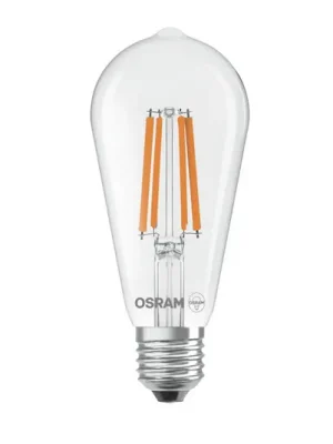 OSRAM LED žárovka Edison E27 5W Filament 4 000K Zlevněný