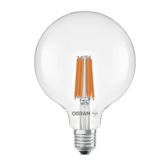 Finální Výprodej OSRAM LED žárovka Globe G125 E27 7,2W Filament 2 700K