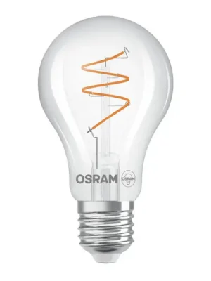 Levný OSRAM LED Vintage E27 4,6W 2.200K Spiral Filament clear dim