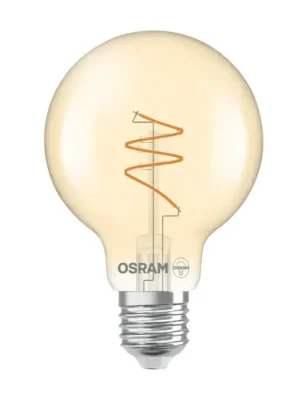 Expresní Doručení OSRAM LED Vintage G80 E27 4,9W 922 Spiral Filament gold dim