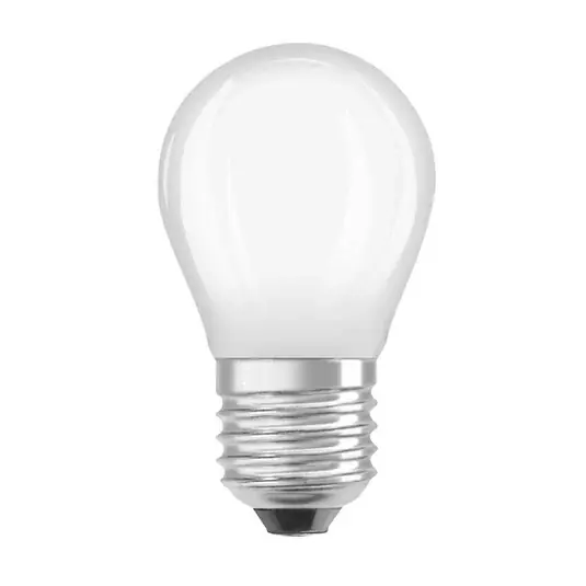 Koupit Online OSRAM LED žárovka kapka E27 1,2W matná 2 700K 255lm