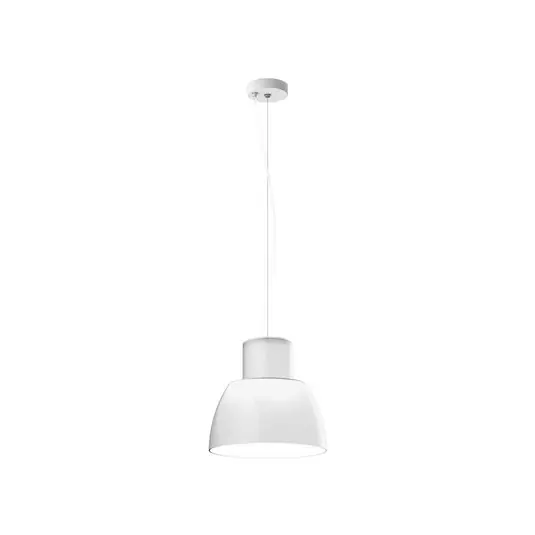 Top Prodej Závěsné světlo NEMO Lorosae, bílé, Ø 30 cm, sklo, E27