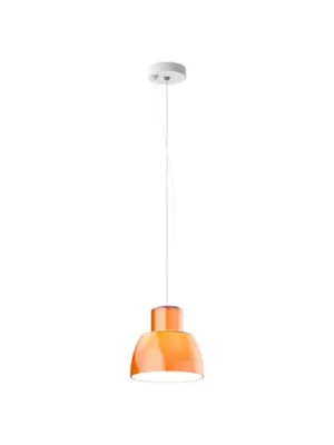 Závěsné svítidlo Nemo Lorosae, oranžová, Ø 20 cm, sklo, E27 Sleva