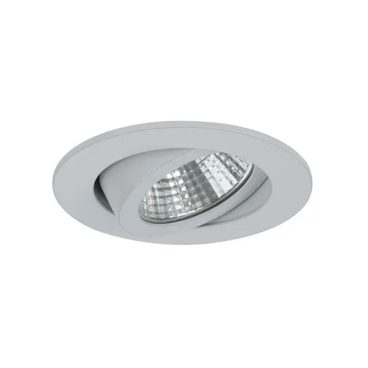 Super Cena BRUMBERG LED vestavné bodové svítidlo Seven-R, 3 000 K, matná bílá, hliník