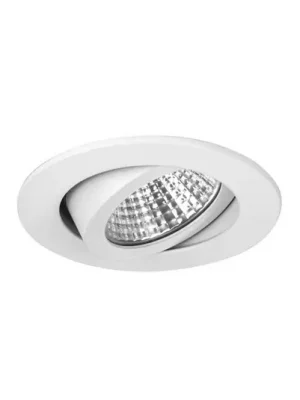 BRUMBERG LED vestavné bodové svítidlo Seven-R, 2 700 K, bílý mat, hliník Hit Sezóny