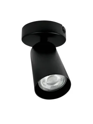 Stropní bodové svítidlo Dyberg Larsen Modern, černé, délka 14 cm Vrácení Zdarma