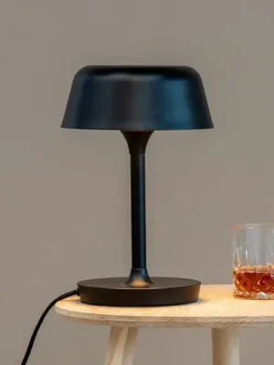 Ihned K Objednání Stolní lampa Dyberg Larsen Valencia, černá, výška 30 cm