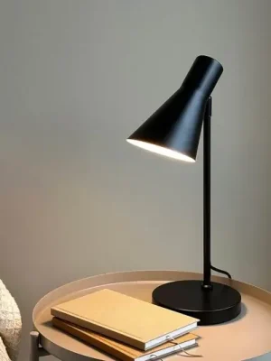 Výhodná Nabídka Stolní lampa Dyberg Larsen DL12, černá, výška 44,5 cm, kov