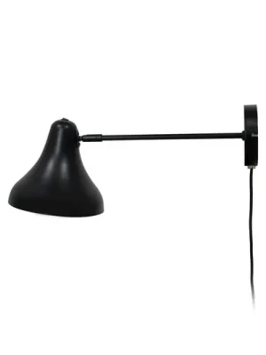 Dyberg Larsen nástěnné svítidlo Tokyo, černá barva, šířka 20 cm, kov Horká Nabídka