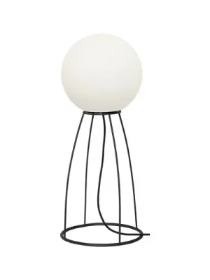 Značkový Lampa na terasu Mallorca 70 cm černá/bílá plast/kov