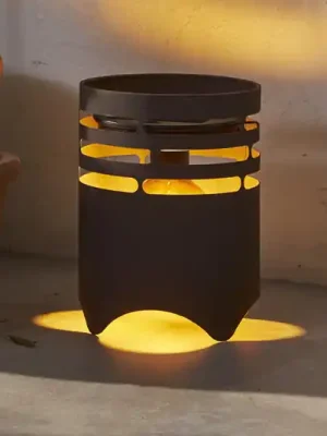 Výhodná Nabídka LED solární světlo Marron, výška 25 cm, hnědá barva, kov, USB-C