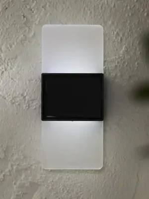 LED solární venkovní nástěnné svítidlo Wally, 14x6 cm bílé matné CCT Nízká Cena