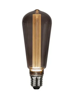 LED světelný zdroj DecoLED NGC, Rustika E27 1,1 W šedá 2 800 K Dokud Zásoby Vydrží