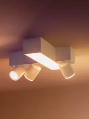Reflektor Philips Hue Centris Cross LED, bílý, 3 světla RGB CCT Vrácení Zdarma