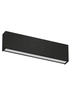 Nástěnné svítidlo LED Box W2 bi-emission, W 31,9 cm, černá, 2700 K Výhodná Nabídka