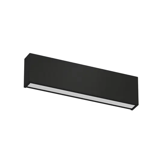 Nástěnné svítidlo LED Box W2 bi-emission, W 31,9 cm, černá, 2700 K Výhodná Nabídka