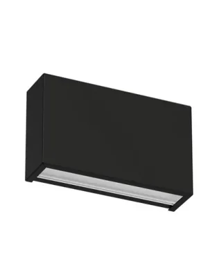 Nástěnné svítidlo LED Box W2 bi-emission, W 13,9 cm, černá, 2700 K Sleva