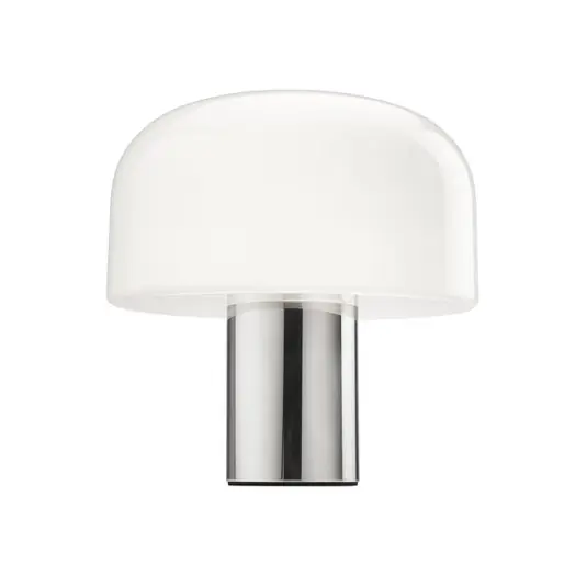 Oblíbený Stolní lampa FLOS Bellhop Glass T, barva hliníku, výška 34 cm