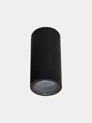 Horká Nabídka LED stropní svítidlo LEDS-C4 Eko, černé, Ø 6 cm, hliník
