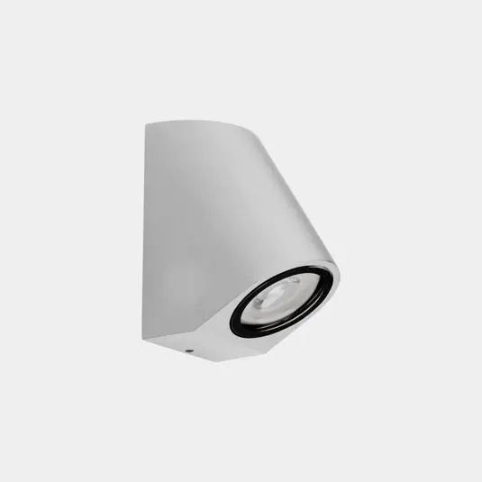 LEDS-C4 Eko Šikmé venkovní nástěnné svítidlo, bílé, šířka 7 cm, hliník Akční Cena