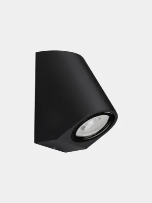 Vysoce Kvalitní LEDS-C4 Eko Šikmá venkovní nástěnné svítidlo, černá, šířka 7 cm