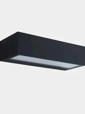 Kup Teď LEDS-C4 LED venkovní nástěnné svítidlo Nemesis, antracit šířka 19,5 cm