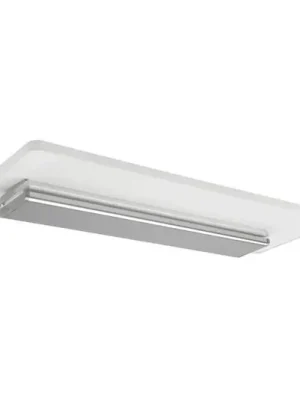 Časově Omezené LED nástěnné svítidlo Skinny, eloxovaný hliník, hliník, PMMA, nahoru/dolů