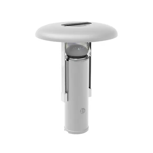 Cenově Výhodný LED dobíjecí stolní lampa, bílá, hliník, PMMA, CCT
