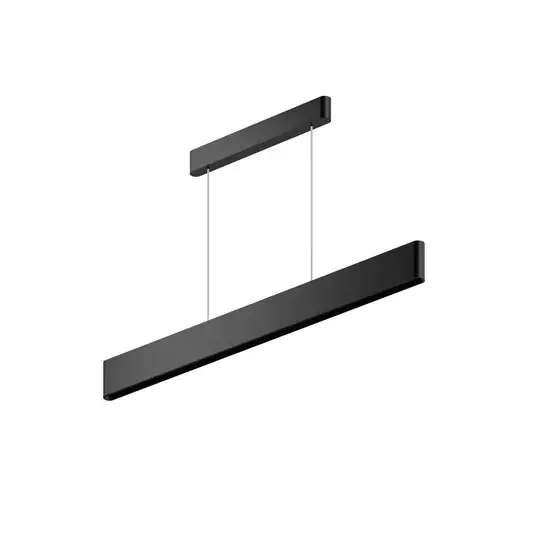 Nejlepší Volba Závěsné svítidlo LED Satori, délka 86,4 cm, černá, 2700 K, hliník