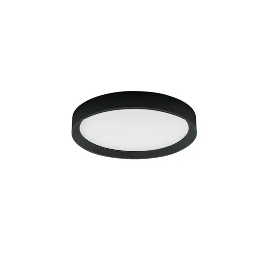 Bezpečná Platba LED stropní svítidlo Tara R, Ø 41,4 cm, černá, hliník, 3 000 K