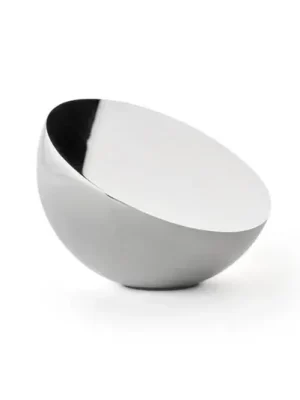 New Works Stolní zrcadlo Aura, Ø 13 cm, nerezová ocel, leštěná Sezónní Sleva