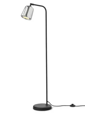 New Works Stojací lampa Materiál, chrom, nerezová ocel, výška 125 cm Koupit Online
