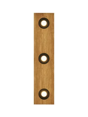 Stropní svítidlo HerzBlut Lennon, 72 cm, 3 světla, dřevo, GU10 Časově Omezené