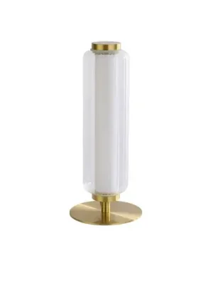 Stolní lampa LED Mod, mosazná barva, 3stupňová stmívatelná, ocel Koupit Online