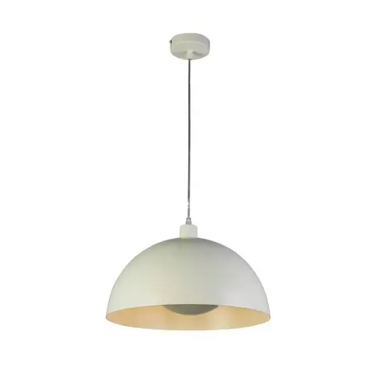 Tovární Cena Závěsné světlo Mars, krémové, Ø 40 cm, ocel