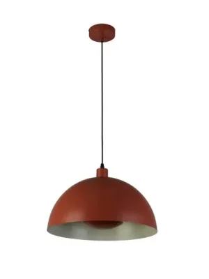 Výprodej Závěsné světlo Mars, tmavě oranžové, Ø 40 cm, ocel