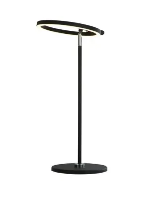 Stolní lampa LED Space, černá, kov Omezená Nabídka